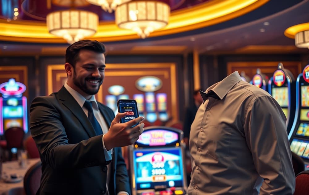 VIP-spiller mottar skreddersydd bonustilbud fra personlig vert i eksklusivt casino-område